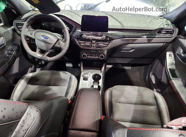 1FMCU9MN4SUB66816 2025 FORD ESCAPE Black Вид панелі приладів