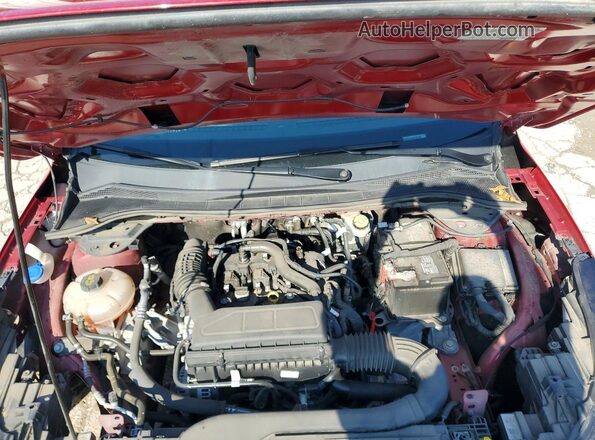 1FMCU9MN5PUA70815 2023 FORD ESCAPE Красный Вид подкапотного пространства