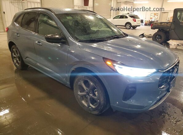 1FMCU9MN6RUA12263 2024 FORD ESCAPE Синий Передняя правая четверть
