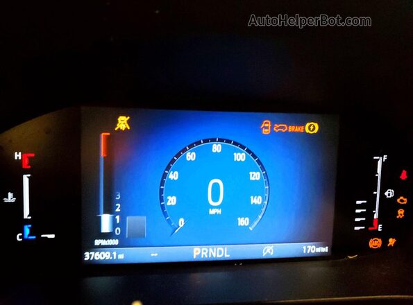 1FMCU9MN6RUB02416 2024 FORD ESCAPE Gray Вид щитка приладів