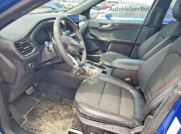 1FMCU9MN7PUB44865 2023 FORD ESCAPE Blue წინა სალონის ხედი
