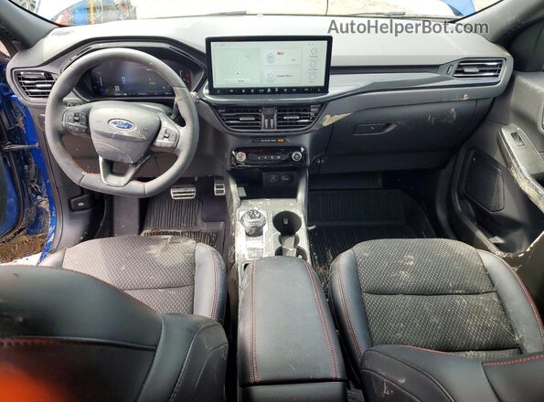 1FMCU9MN7PUB44865 2023 FORD ESCAPE Blue წინა პანელის ხედი
