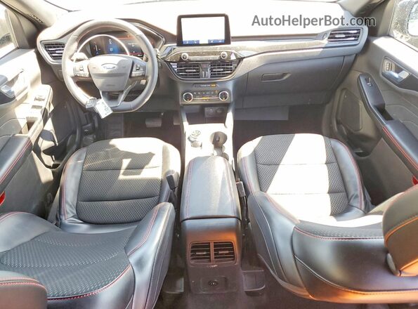 1FMCU9MN7SUB36581 2025 FORD ESCAPE Gray Dashboard view