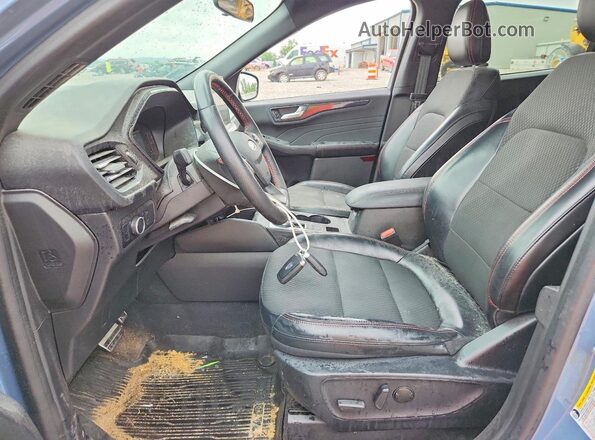 1FMCU9MN8RUA10675 2024 FORD ESCAPE Blue Vista interior delantera