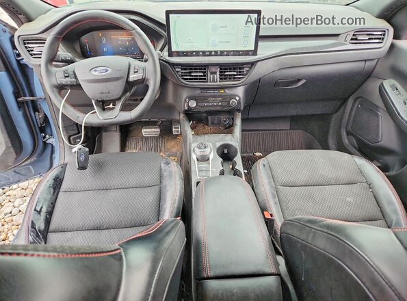 1FMCU9MN8RUA10675 2024 FORD ESCAPE Blue Vista del salpicadero