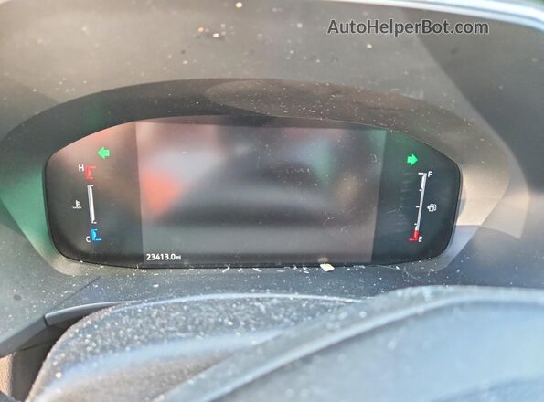 1FMCU9MN9PUA66010 2023 FORD ESCAPE Gray Вид щитка приладів