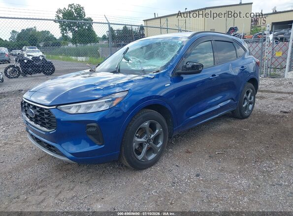 1FMCU9MN9PUB13150 2023 FORD ESCAPE Blue წინა მარცხენა ხედი სამი მეოთხედიდან
