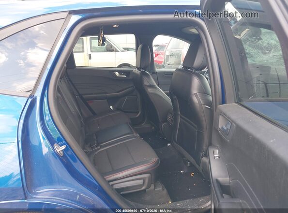 1FMCU9MN9PUB13150 2023 FORD ESCAPE Blue VIN კოდის სტიკერის ხედი