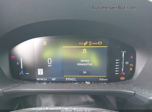 1FMCU9MN9PUB13150 2023 FORD ESCAPE Blue უკანა სავარძლების ხედი