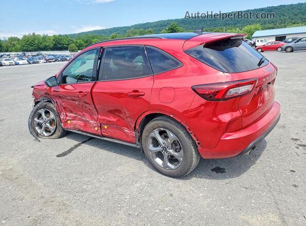 1FMCU9MN9PUB26965 2023 FORD ESCAPE Maroon Задня ліва чверть