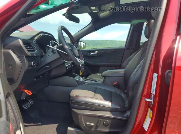 1FMCU9MN9PUB26965 2023 FORD ESCAPE Maroon Вид салону спереду