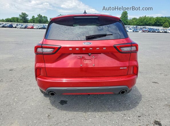 1FMCU9MN9PUB26965 2023 FORD ESCAPE Maroon Вид ззаду