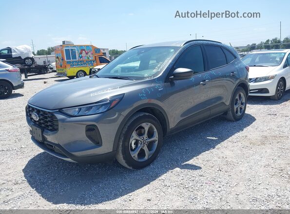 1FMCU9MN9SUB17076 2025 FORD ESCAPE Gray Передня ліва чверть