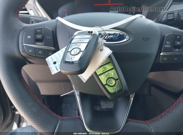 1FMCU9MN9SUB17076 2025 FORD ESCAPE Gray Вид панелі приладів