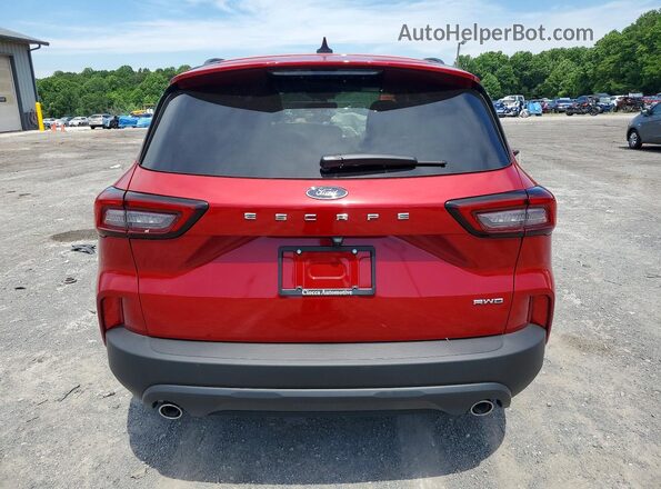 1FMCU9MN9SUB68450 2025 FORD ESCAPE Красный Вид сзади