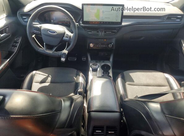 1FMCU9MNXPUA74343 2023 FORD ESCAPE Белый Вид панели приборов