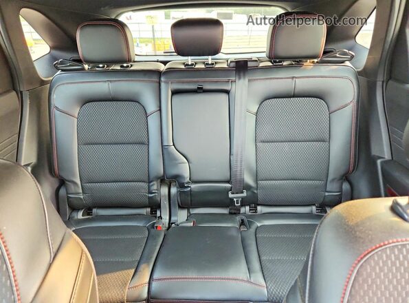 1FMCU9NA0SUB43321 2025 FORD ESCAPE Black უკანა სავარძლების ხედი