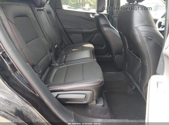 1FMCU9NA1RUA51483 2024 FORD ESCAPE Black Vista de la etiqueta del VIN