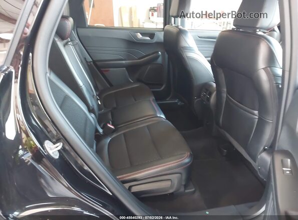 1FMCU9NA1SUB35017 2025 FORD ESCAPE Black Vista de la etiqueta del VIN