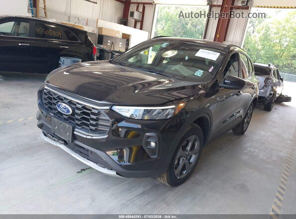 1FMCU9NA1SUB35017 2025 FORD ESCAPE Black Vista tres cuartos delantera izquierda