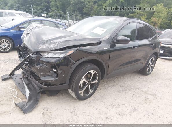 1FMCU9NA2SUA92159 2025 FORD ESCAPE Черный Передняя левая четверть