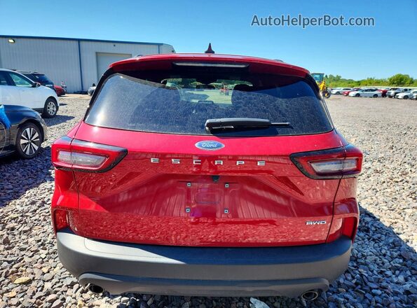 1FMCU9NA4SUB31401 2025 FORD ESCAPE Red Rear view