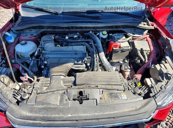 1FMCU9NA4SUB31401 2025 FORD ESCAPE Red Engine compartment view