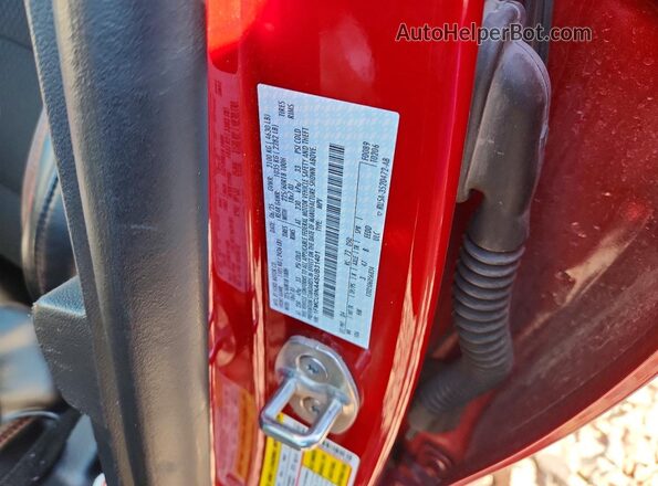 1FMCU9NA4SUB31401 2025 FORD ESCAPE Red VIN sticker view