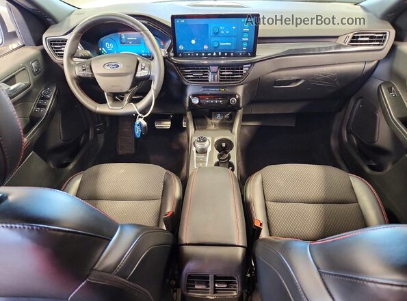 1FMCU9NA6PUB45744 2023 FORD ESCAPE White Widok deski rozdzielczej