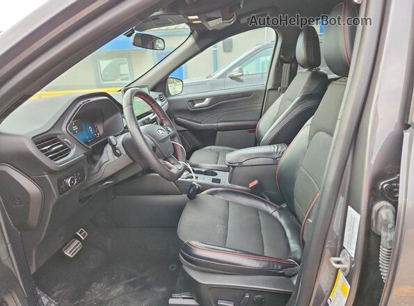 1FMCU9NA7PUB11635 2023 FORD ESCAPE Gray Vista interior delantera