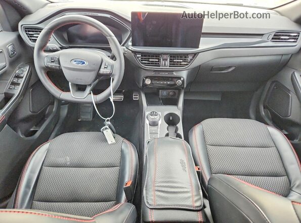 1FMCU9NA7PUB11635 2023 FORD ESCAPE Gray Vista del salpicadero