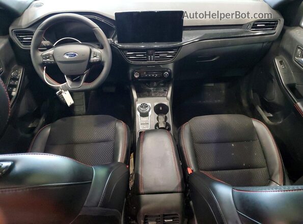1FMCU9NZ2SUB14134 2025 FORD ESCAPE Blue Widok deski rozdzielczej