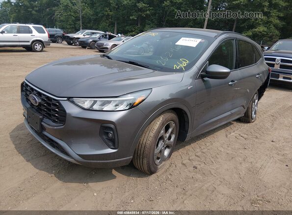 1FMCU9NZ4RUA20282 2024 FORD ESCAPE Gray Przód lewy