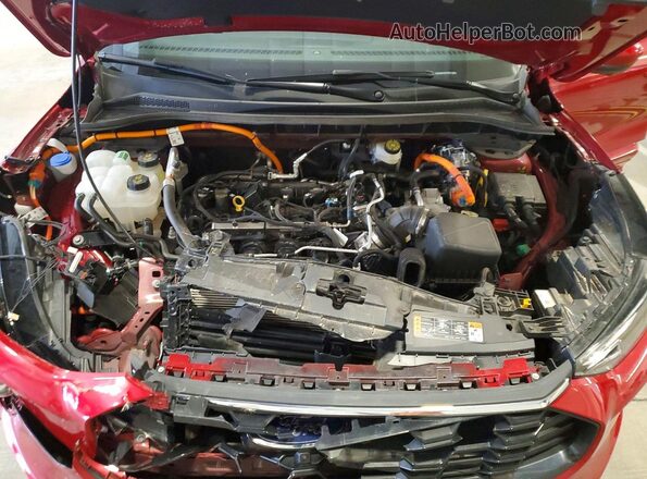 1FMCU9NZXRUB17891 2024 FORD ESCAPE Red Engine compartment view