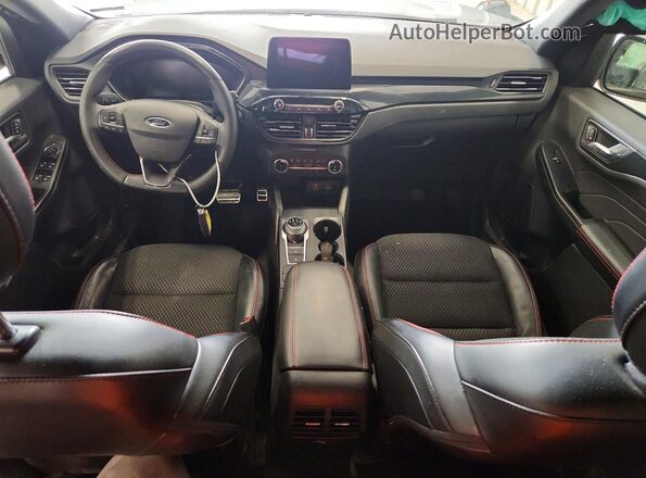 1FMCU9NZXRUB39308 2024 FORD ESCAPE Gray წინა პანელის ხედი