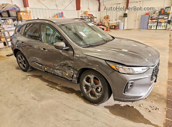 1FMCU9NZXRUB39308 2024 FORD ESCAPE Gray წინა მარჯვენა
