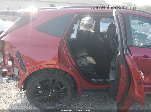 1FMCU9PA3SUB68954 2025 FORD ESCAPE Red Widok naklejki z numerem VIN