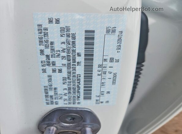 1FMCU9PA9PUA39723 2023 FORD ESCAPE Серебряный Вид подкапотного пространства