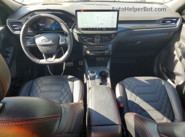 1FMCU9PAXRUB02668 2024 FORD ESCAPE Белый Вид панели приборов