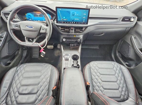 1FMCU9PAXRUB28560 2024 FORD ESCAPE Charcoal Vista del salpicadero