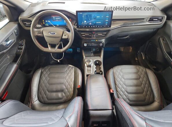 1FMCU9PZ1PUA89019 2023 FORD ESCAPE Silver Vista del salpicadero