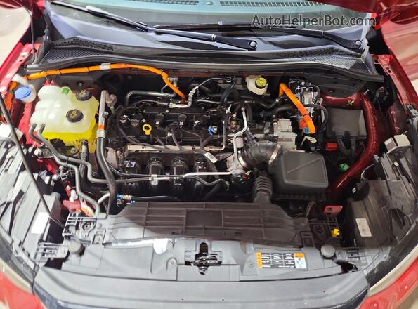 1FMCU9PZ4SUB09868 2025 FORD ESCAPE Red Вид підкапотного простору