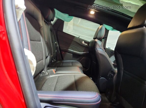 1FMCU9PZ4SUB09868 2025 FORD ESCAPE Red Вид задньої частини салону