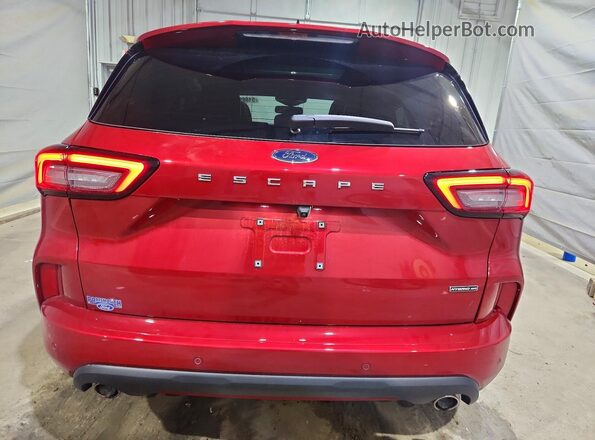 1FMCU9PZ4SUB09868 2025 FORD ESCAPE Red Вид ззаду