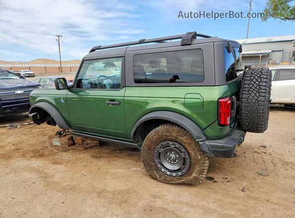 1FMDE1AH3RLA87865 2024 FORD BRONCO Green Trasero izquierdo