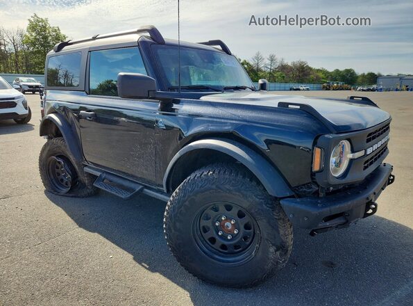 1FMDE1AP4RLA94458 2024 FORD BRONCO Черный Передняя правая четверть