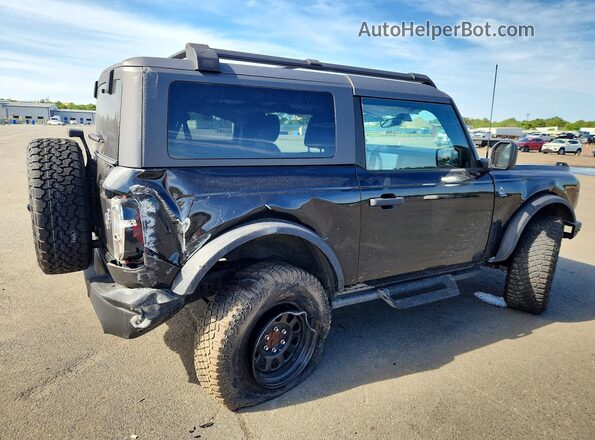 1FMDE1AP4RLA94458 2024 FORD BRONCO Черный Задняя правая четверть
