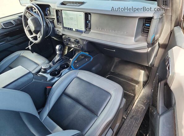 1FMDE1AP4RLA94458 2024 FORD BRONCO Черный Вид панели приборов