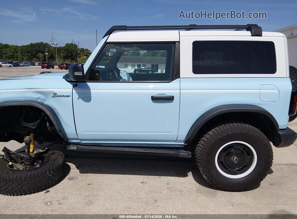1FMDE4EP3RLA48213 2024 FORD BRONCO Blue Widok wnętrza 360 stopni
