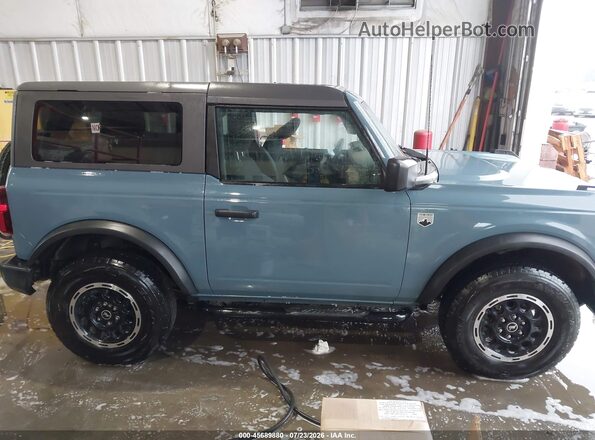 1FMDE5AH2MLA61080 2021 FORD BRONCO Light Blue Вид щитка приборов